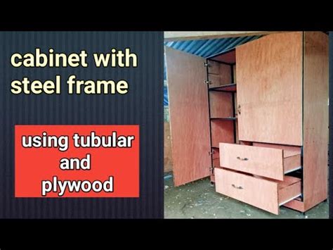 cabinet making,, using tubular for frame,, tubular and  